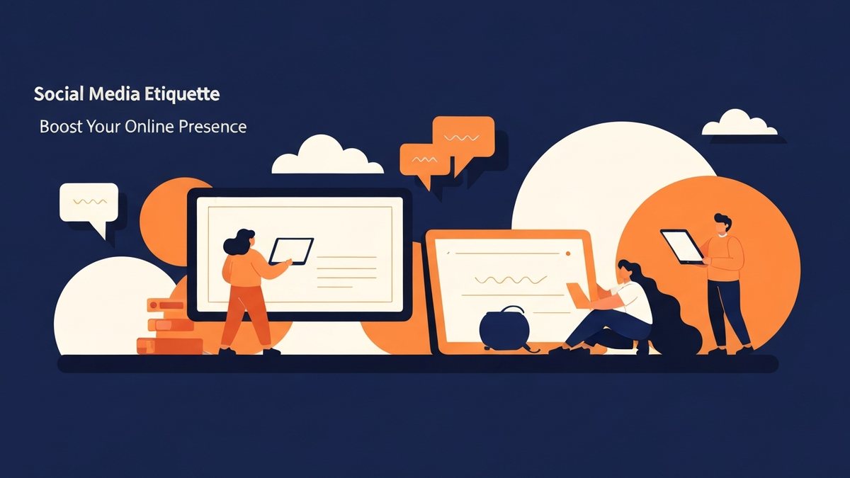 9 Essential Social Media Etiquette Tips to Boost Your Online Presence - Illustration