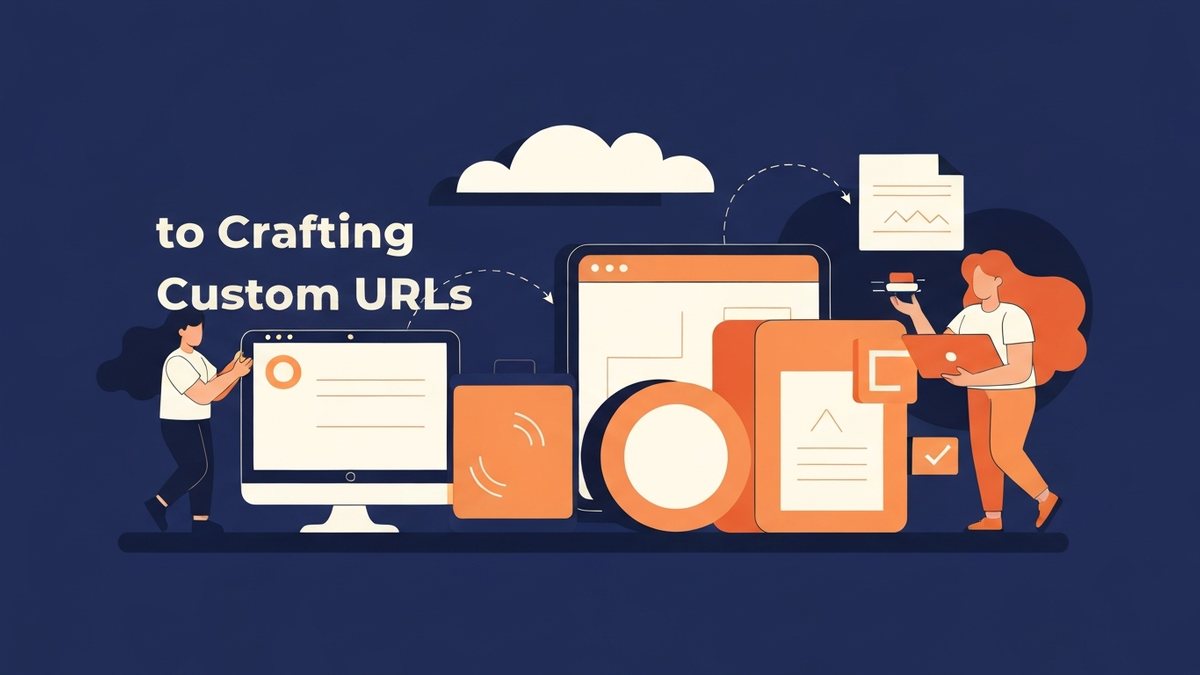 Step-by-Step Guide to Crafting Custom URLs - Illustration