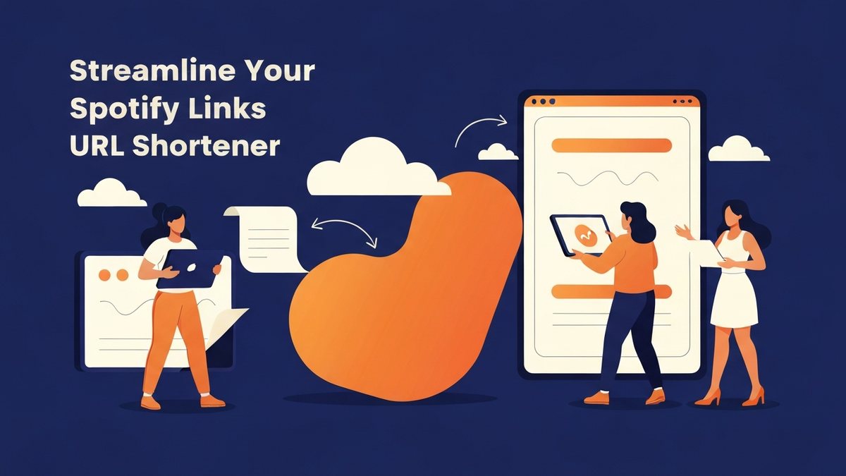 Streamline Your Spotify Links's URL Shortener - Illustration