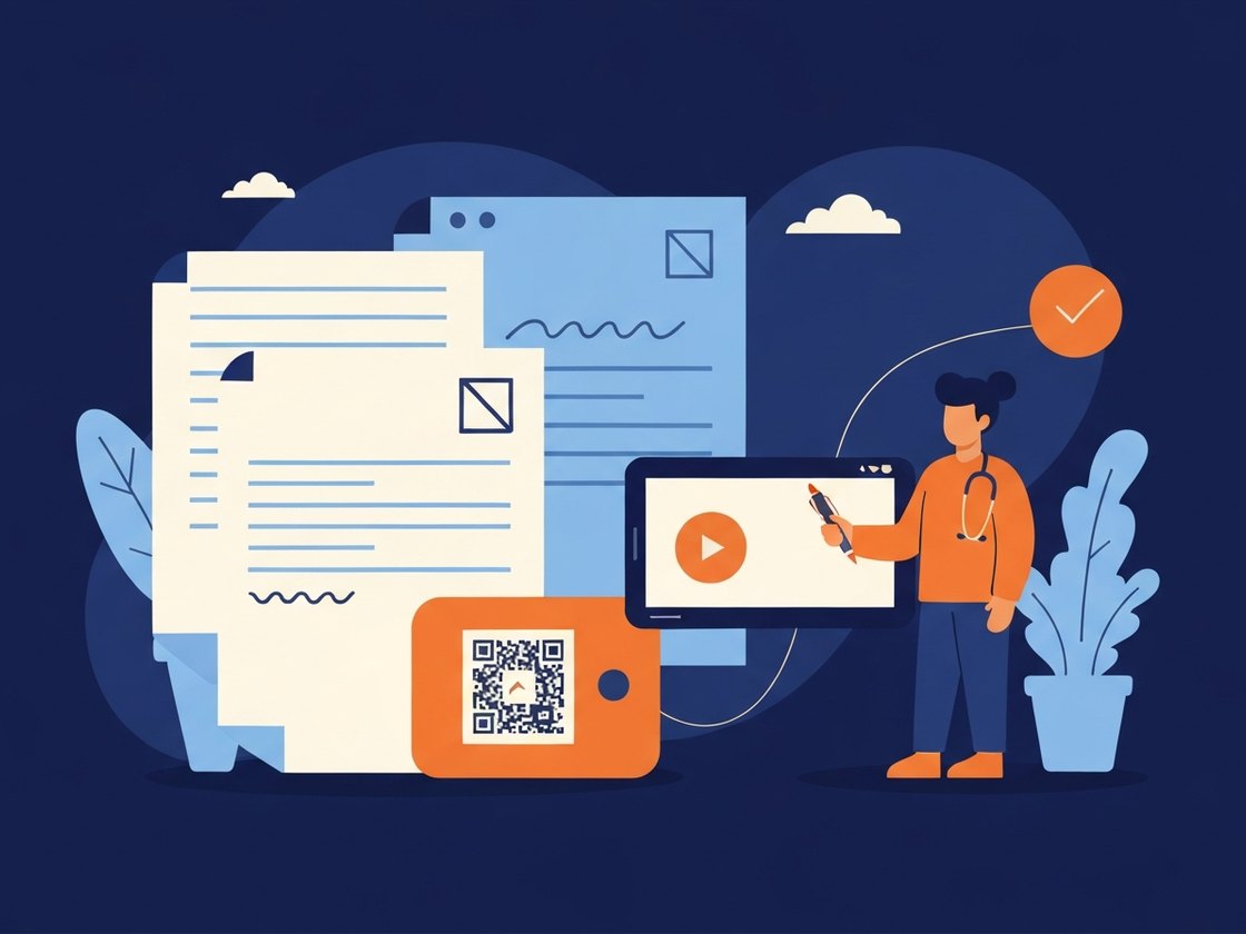 Education that leaves the clinic with the patient