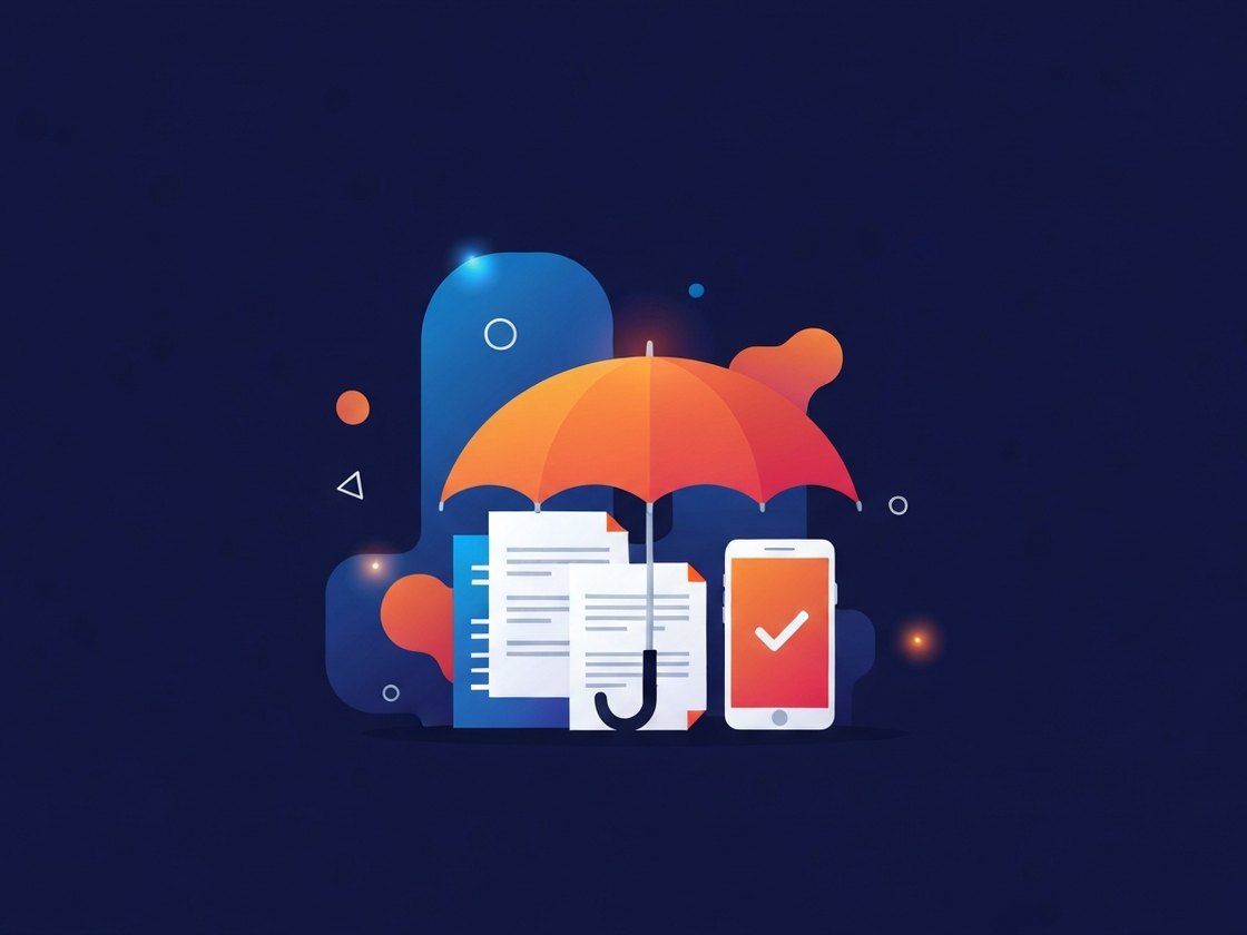 Insurance solution illustration