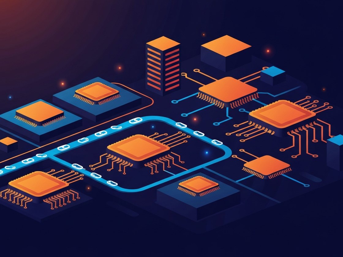 Tech, Software & Hardware solution illustration